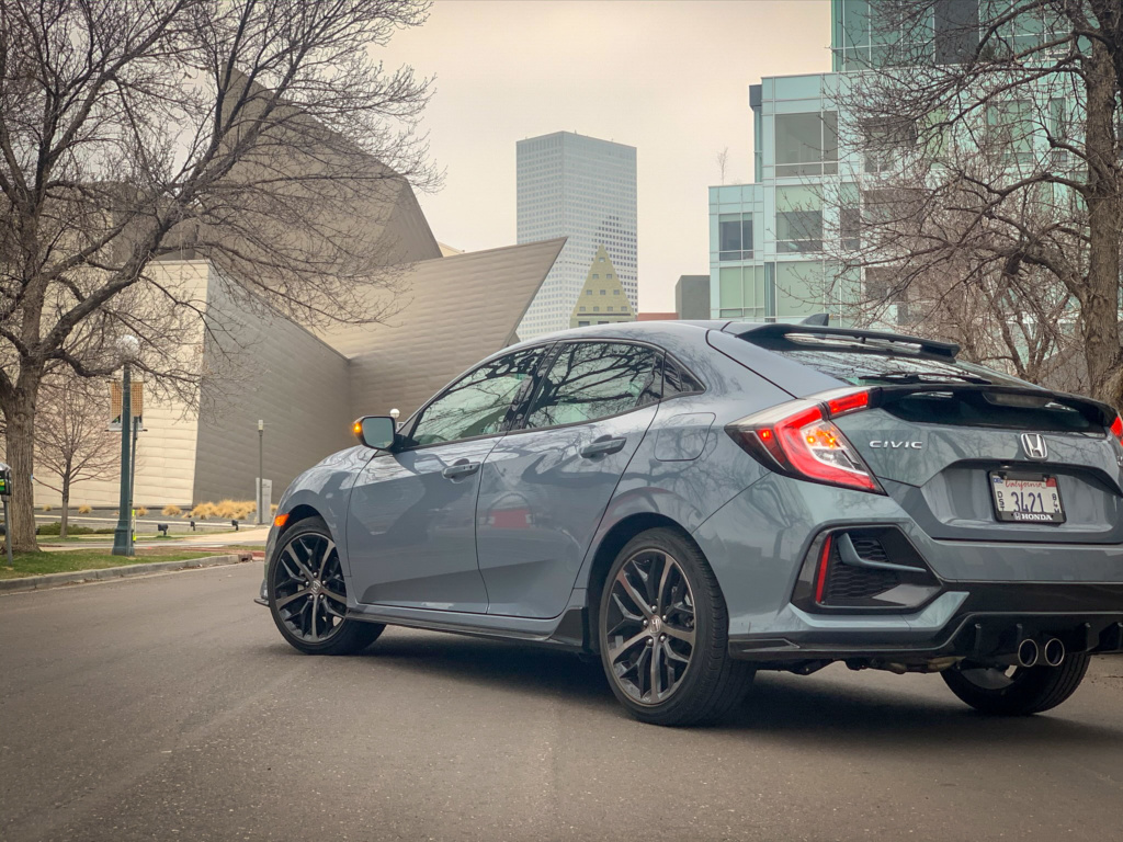 Honda Civic Hatchback rear quarter