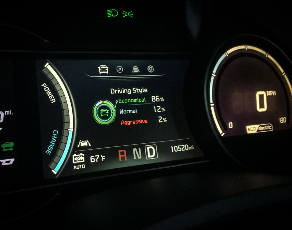 Kia Niro EV front dash