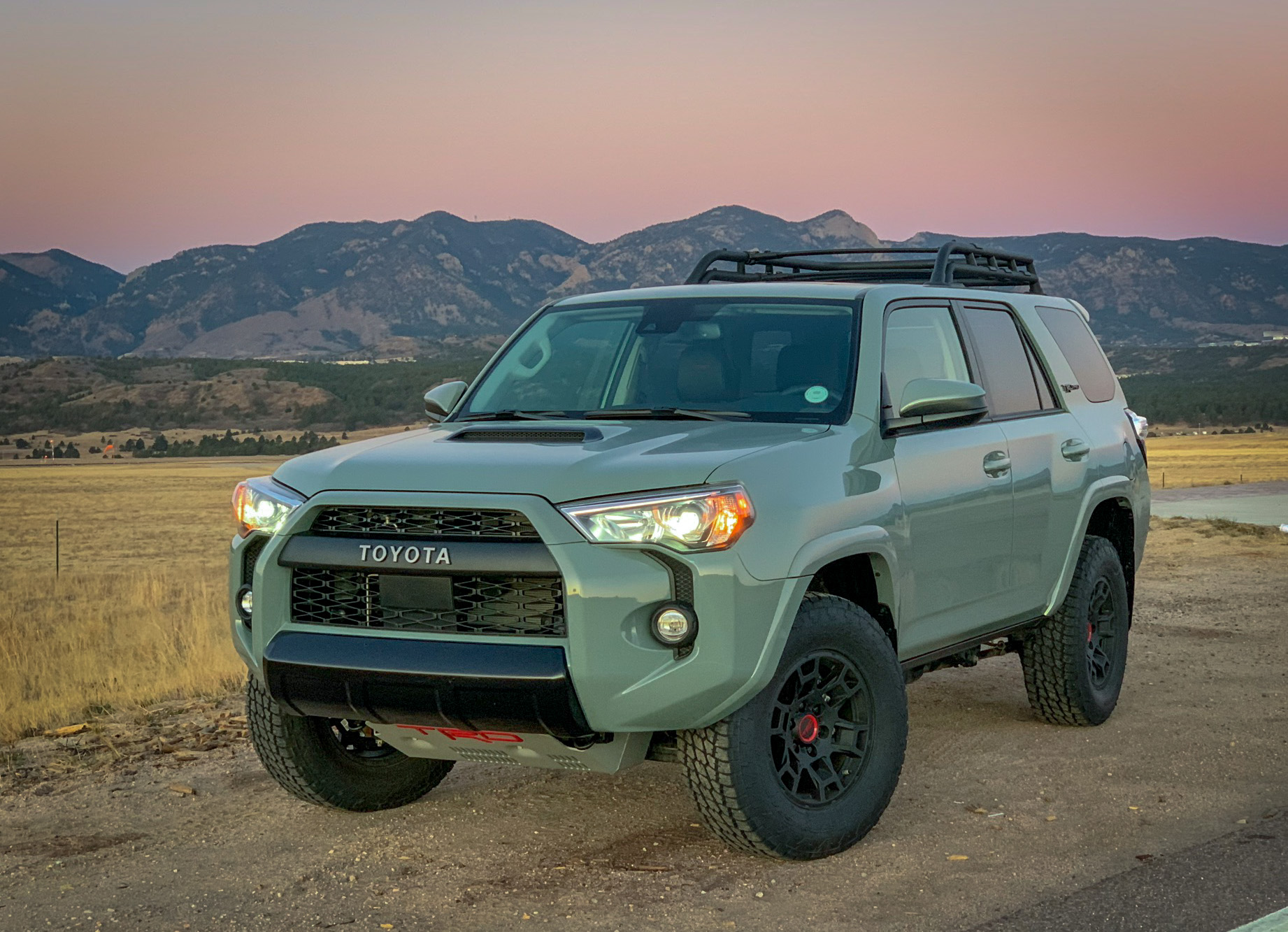 Interne Deurklink Sticker Geschikt Voor Toyota 4 Runner Trd Nightshade