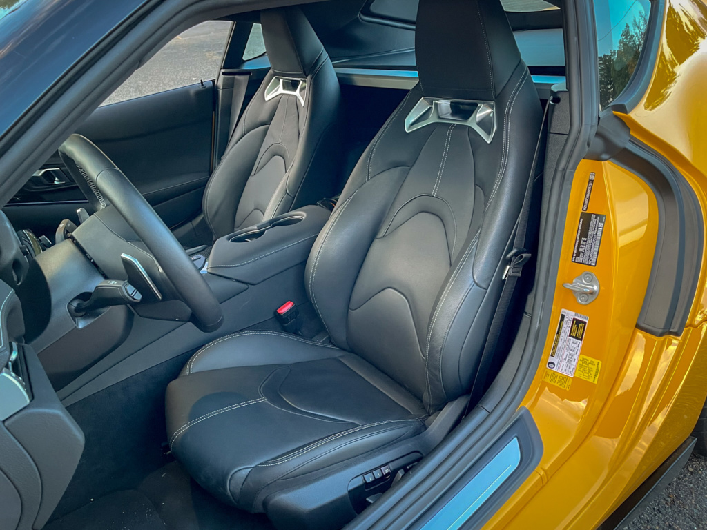 Toyota Supra seats