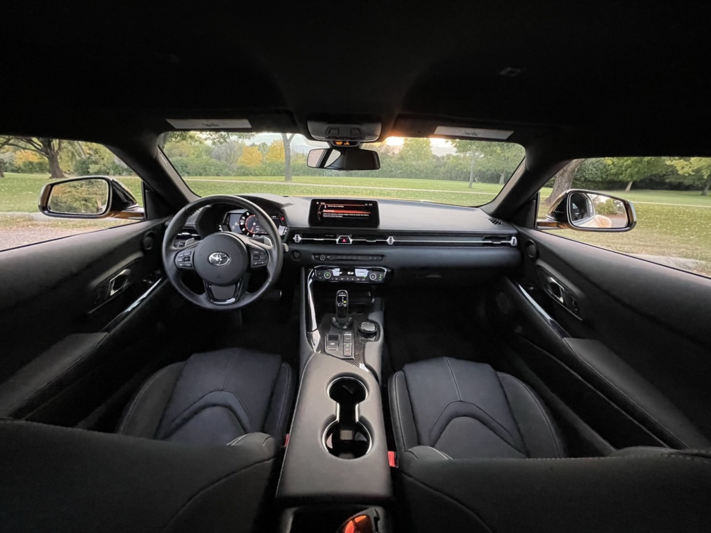 Toyota Supra interior