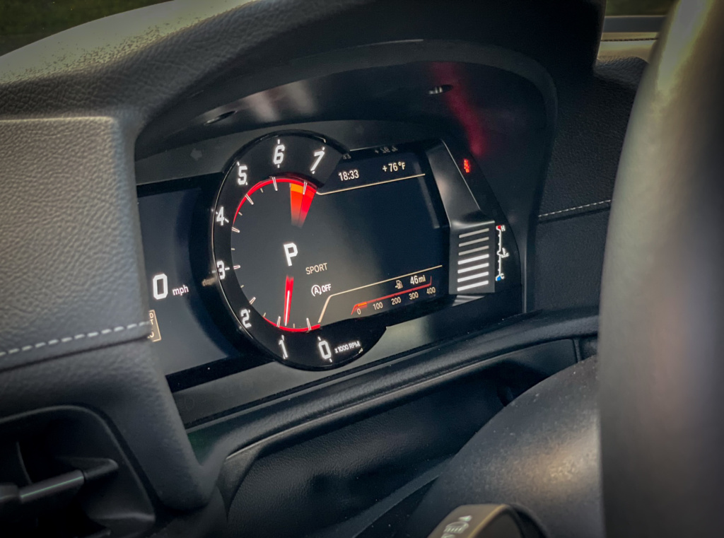 Toyota Supra spedometer