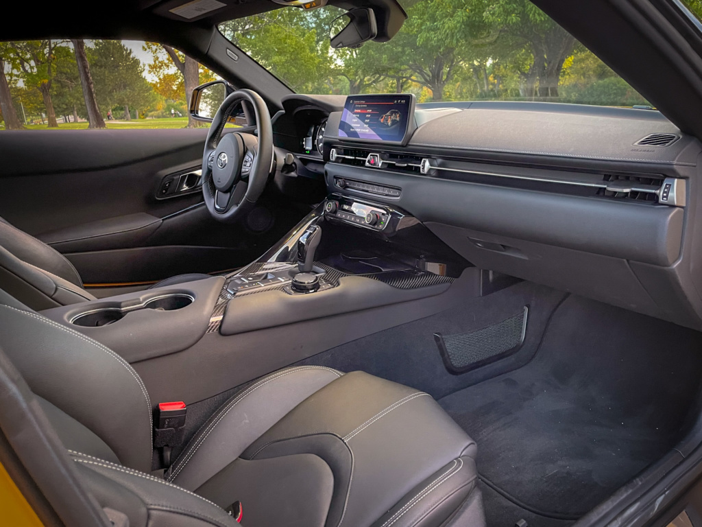 Toyota Supra interior